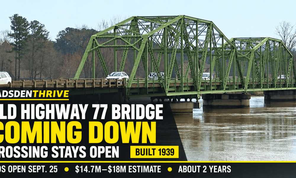ALDOT: Southside Bridge is coming down, and traffic will shift to the southbound span